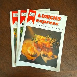 3 vintage cooking magazines